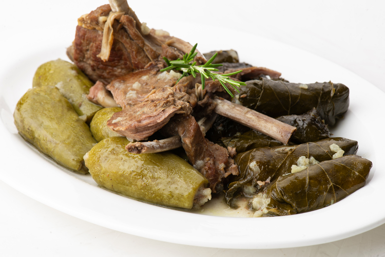 ARLEQUIN | Classic cuisin with regional and local flavours  - Koussa wu Warak Inab with Kastaleta